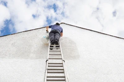 Peinture extérieure à Varacieux — façades et ravalement